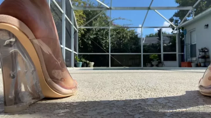 Ivory Soles – See Through Wedges