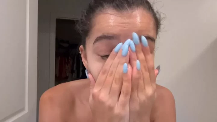 Arianicolexxx – Aria Nicoles Night Time Skin Care Routine Sfw