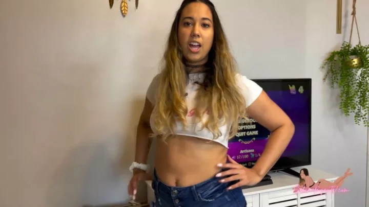 Screenshot 1 from Selena Ryan – Angry Brat Step – sis Ass Worship Joi