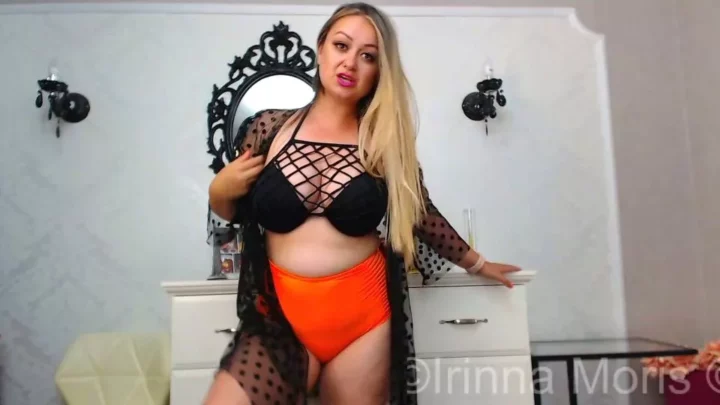 Screenshot 1 from Irinnamoris1 – Jerking Hard To My Perfect Boobs
