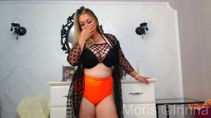 Screenshot 2 from Irinnamoris1 – Jerking Hard To My Perfect Boobs