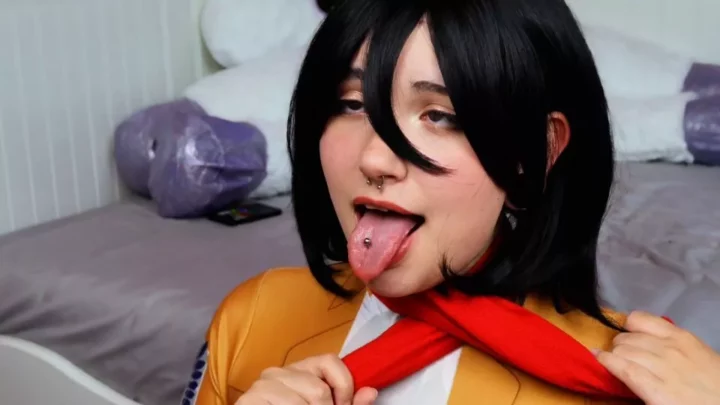 Screenshot 3 from Charlotte Darling – Ahegao Mikasa Breathplay Joi Game
