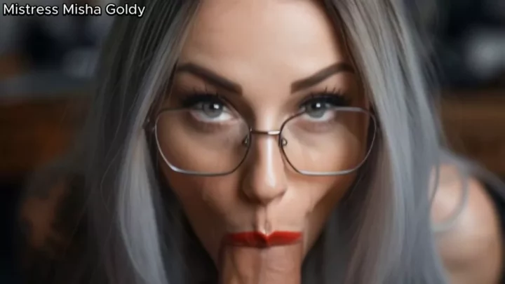 Screenshot 2 from Mistress Misha Goldy – Ruined Loads Only Bitch – Your Seed Is Banned From Breeding