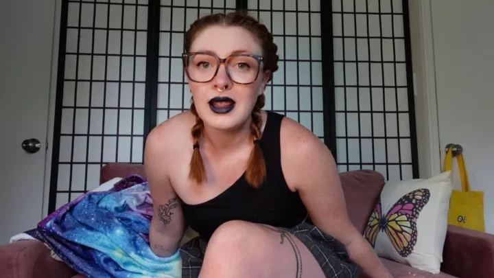 Screenshot 3 from Itskinkerbell – Goth Classmate Pits And Feet Bullying Joi
