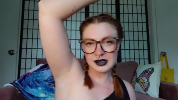 Screenshot 4 from Itskinkerbell – Goth Classmate Pits And Feet Bullying Joi