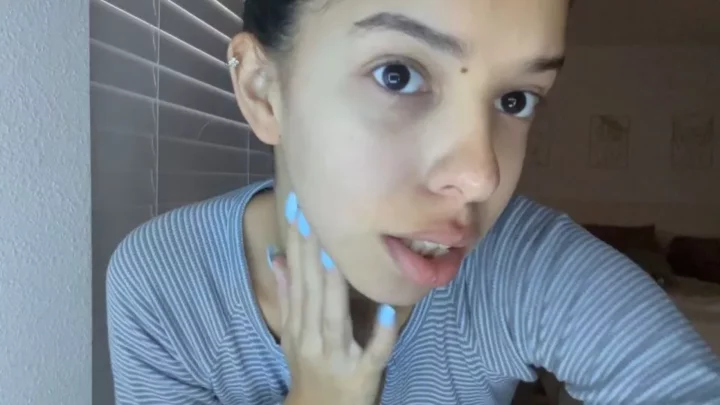 Screenshot 2 from Arianicolexxx – Aria Nicoles Night Time Skin Care Routine Sfw