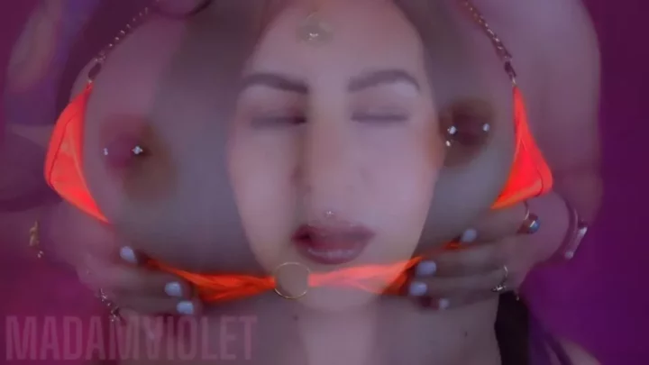 Screenshot 1 from Goddess Madam Violet – Milked By My Breasts