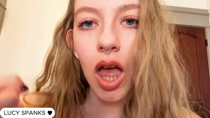 Screenshot 4 from Lucy Spanks – Face Joi 2 Blue Eyes Femdom