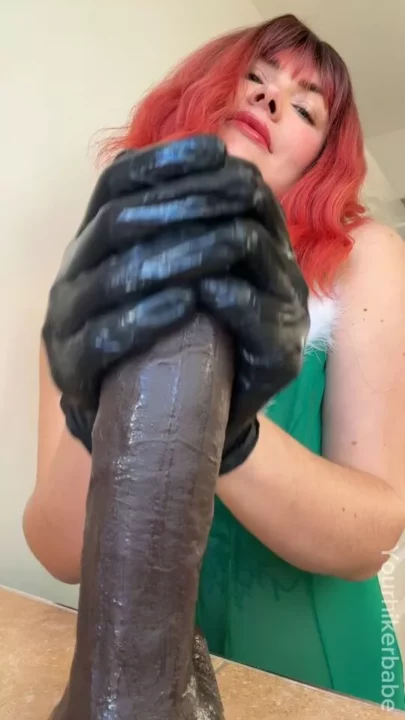 Screenshot 2 from Yourhikerbabe – Latex Glove Tease Sissy Humiliation And Bbc Worship Handjob