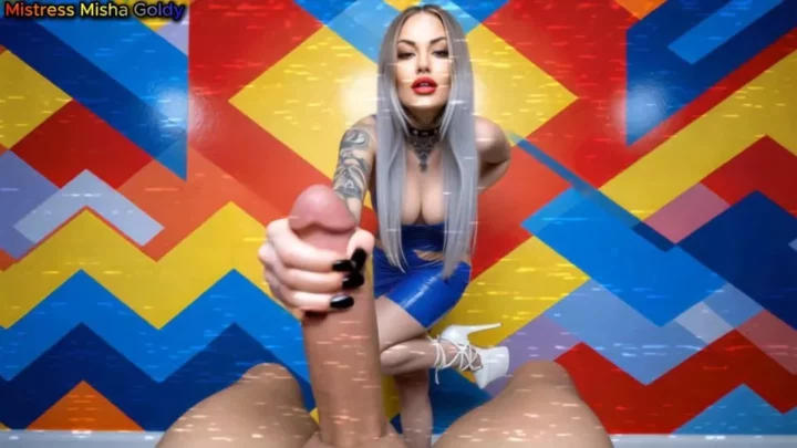 Screenshot 3 from Mistress Misha Goldy – My Bull Fucks Me You Just Leak