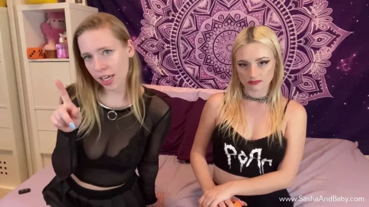 Screenshot 2 from Sasha And Baby – Small Dick Losers Play The Findom Pay Game