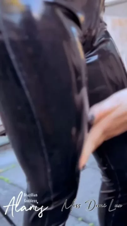 Screenshot 3 from Goddess Alanis And Miss Demi Lux – Two Dommes Shining Each Others Latex Clad Bodies