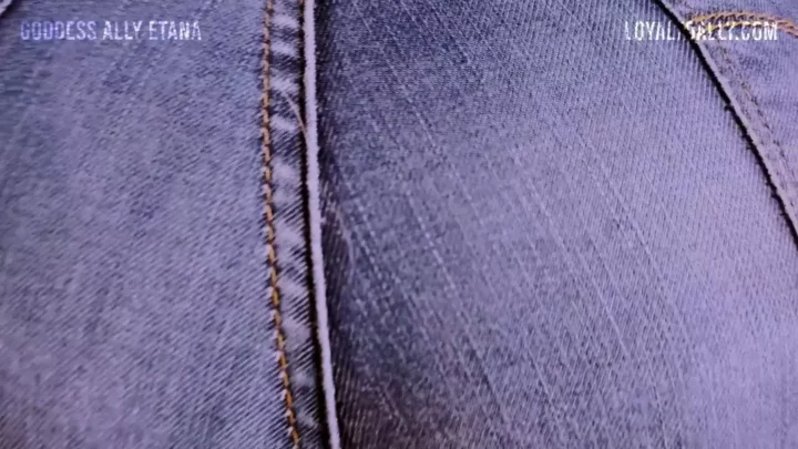 Screenshot 1 from Goddess Ally Etana – Rough Denim Facesitting